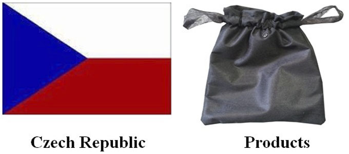 Crech Republic| pouch| bags| satin bag| gifts packaging| yongjiaxin